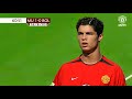 Cristiano Ronaldo First Match For Manchester United