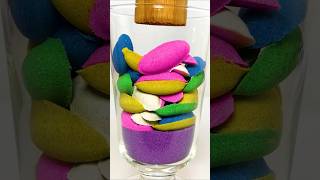 Very Satisfying and Relaxing, Kinetic Sand ASMR, Drop and Squish Sand