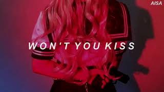 Download lagu IZ*ONE  (아이즈원) - 'Won't You Kiss (suki to iwasetai)' Easy Lyrics mp3