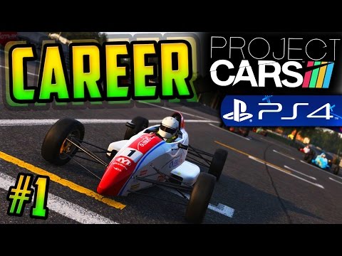Project CARS PS4 CAREER MODE #1 - LIVE THE LIFE OF A RACER!!!
