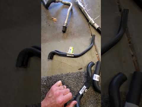 Heater hose replacement LS1 4th gen camaro Firebird 1998 2002
