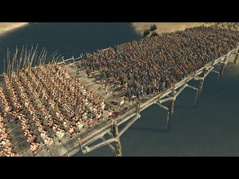 300 SPARTANS vs 6000 BEST EGYPTIAN UNITS - Total War ROME 2