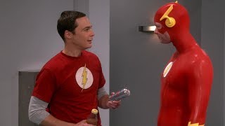 The Big Bang Theory 10x03 - Sheldon Falando Com O Flash Dublado HD
