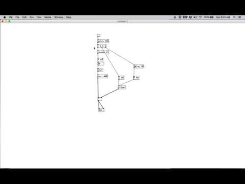 Digital Music Making - Pure Data Lesson 1 - Simple Sequencer