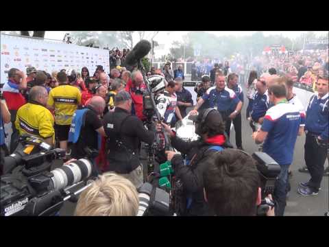 2014 Senior TT Winners Enclosure