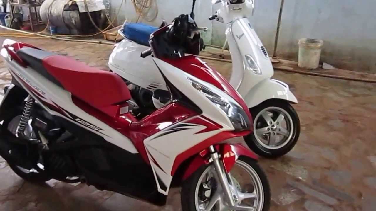 Vespa LX 2013 VS Honda Air Blade 2013 :)