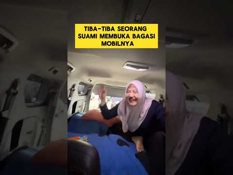 momen lucu ketika suami ngerjain sang istri saat di lampu merah ‼️‼️ #ngakak #lucu #istri #suami