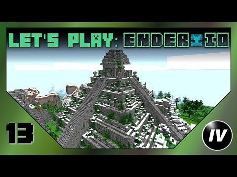 Let's Play Ender IO - Ep 13 - Raiding & Looting