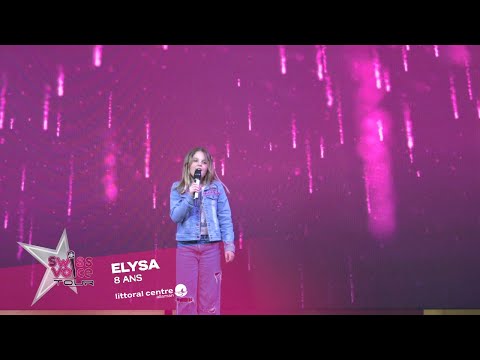 Elysa 8 ans - Swiss Voice Tour 2022, Littoral Centre