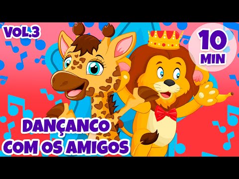 Dançando com os Amigos da Giramille Vol. 3 - Giramille 10 min | Desenho Animado Musical