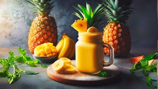 How To Make Pineapple Banana Smoothie A Healthy and Delicious Way to Fuel Your Day
