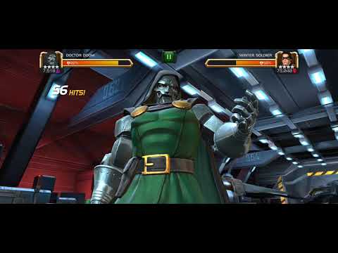 Realm of legends Winter soldier solo with 4 star rank 5 Doctor doom