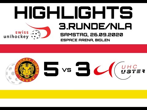 NLA: Highlights Unihockey Tigers Langnau - UHC Uster, 26.09.2020, Espace Arena Biglen