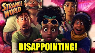 STRANGE WORLD WAS DISAPPOINTING! | Strange World Movie Review | Disney