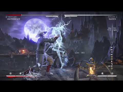 Mkx Displacer Raiden 51% Combo Using F12B2