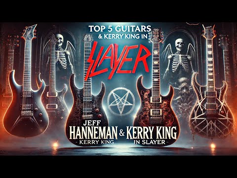 Slayer: Le 5 migliori chitarre di Jeff Hanneman e Kerry King