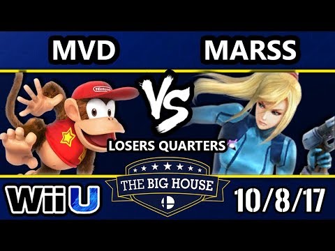 TBH7 Smash 4 - PG | MVD (Diddy Kong) Vs. Marss (Zero Suit Samus) Wii U L.Quarters