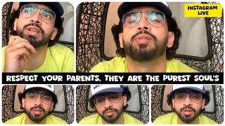 Download lagu Respect Your Parents,🥰 They Are The Purest Soul's - Amaal Mallik Instagram Live 🔥🔥 🪄 - SLV2026 mp3