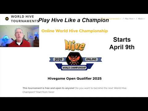 2025 Hive Online Wolrd Championship Qualifier at Hivegame.com