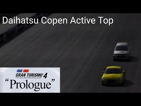 Gran Turismo 4 Prologue Arcade Races - Daihatsu Copen Active Top Gameplay