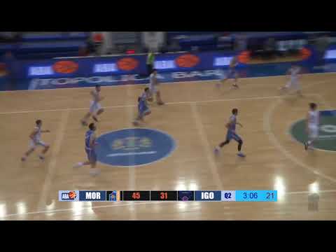 It looks so easy with Dalibor Ilić - 2 alley-oops by Igokea! (U19 Mornar - U19 Igokea, 29.11.2018)