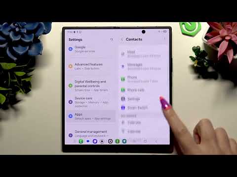 SAMSUNG Galaxy Z Fold 7 – How to Change App Permissions