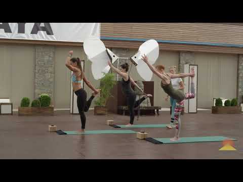 Caley Alyssa, Natarajasana (Dancer Pose) Tutorial  I  UDAYA.com