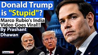 Download lagu DONALD TRUMP IS STUPID? | Marco Rubio's India Video Goes Viral | By Prashant Dhawan mp3