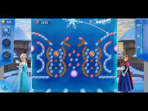 frozen free fall : icy shot - level 16 in 47 seconds