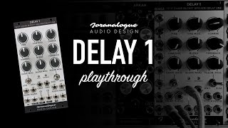 Video thumbnail for Joranalogue Audio Design DELAY 1 / a playthrough of all the features / a proper high-end BBD by BRiES