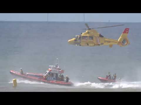 SAR Katwijk, spectaculaire demonstratie 02-07-2022
