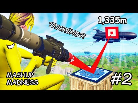 All Time Greatest Fortnite Trickshots! - Mashup Madness #2