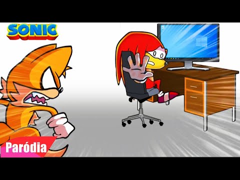 Tails caught Knuckles red-handed!!! #shorts