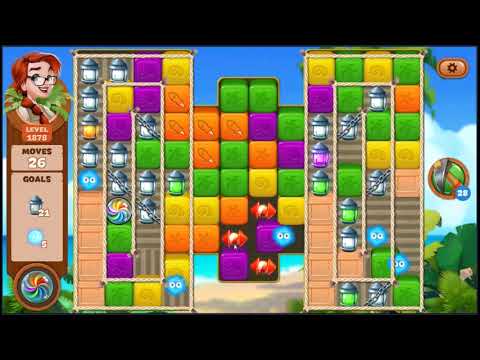 Lost Island Blast Adventure Level 1878 - NO BOOSTERS 🏝️ | SKILLGAMING ✔️