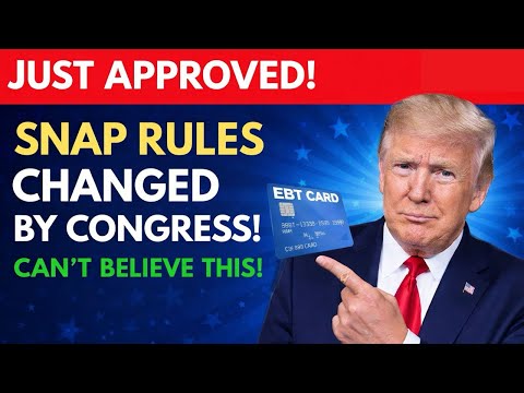 Food Stamp SHOCK: Congress Just Changed What You Can Buy With SNAP