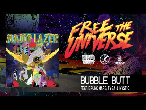 Major Lazer - Bubble Butt (feat. Bruno Mars, Tyga & Mystic) (Official Audio)