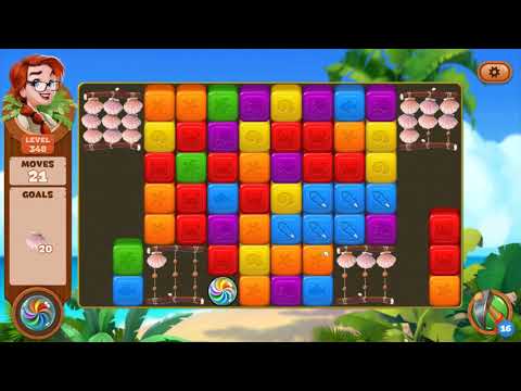 Lost Island: Blast Adventure - Level 348 (No Boosters) HD