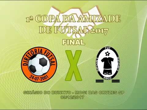 FINAL  DIRETORIA FUTSAL 1X3 FUT RISCO   COPA AMIZADE 2017
