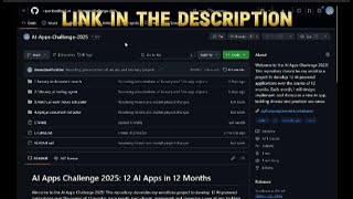 AI Apps Challenge: Progress So Far (4 Months of Building AI Apps!)
