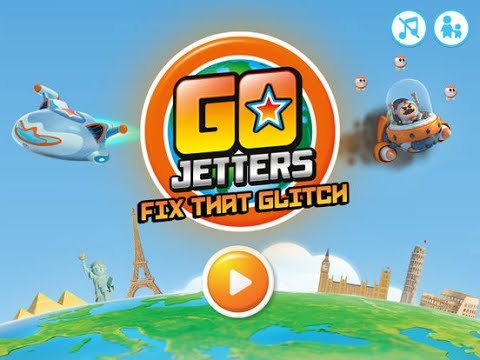 Go Jetters: Fix That Glitch - iPad app demo for kids - Ellie - YouTube