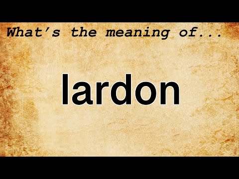 Lardon Meaning | Definition of Lardon