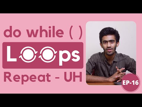 do while Loop Iterative Statements  | C Programming for Beginners  Ep - 16 | Tamil | code io