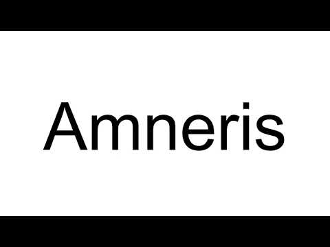 How to Pronounce Amneris ( Italian )
