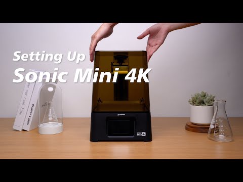 Setting up Your Sonic Mini 4K - Phrozen LCD 3D Printer