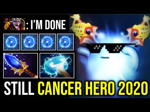 STILL CANCER HERO IN 2020..!! Aghanim Scepter + Maelstrom Io Counter Timbersaw 7.24 | Dota 2