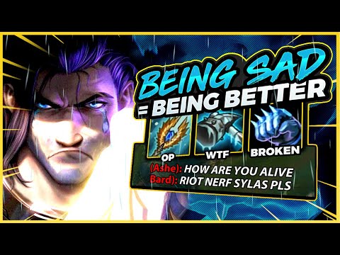 THE NEW SAD BLUE SYLAS BUILD IS SECRETLY OP! (COINCIDENCE... I THINK NOT) - League of Legends