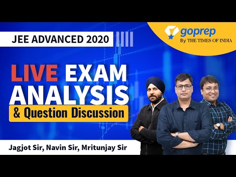 JEE Advanced 2020 Question Paper with Solution | JEE Advanced Paper Analysis 2020 &  Expected Cutoff Video