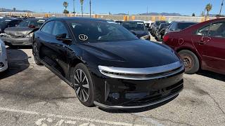 Lucid Air at Copart in Van Nuys California! Hidden Gems you Won't Believe!!