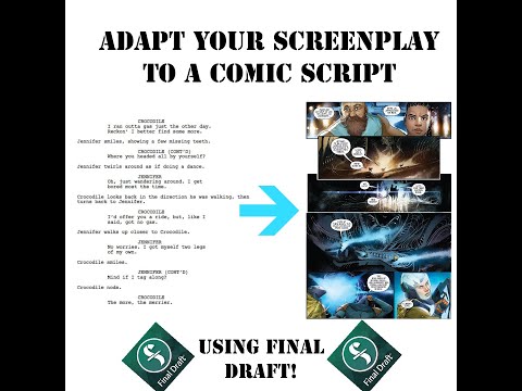 Adapt Your Screenplay Into A Comic Book Script (Tutorial)
