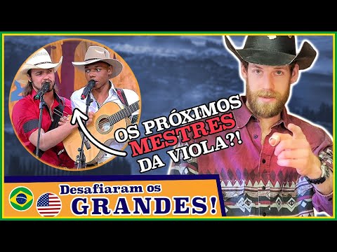 Gringo APAIXONADO por VIOLA CAIPIRA Reage a Pout-pourri de Viola Caipira, por Lucas Reis e Thácio.